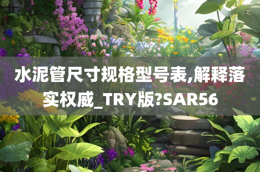 水泥管尺寸规格型号表,解释落实权威_TRY版?SAR56