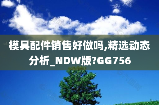 模具配件销售好做吗,精选动态分析_NDW版?GG756