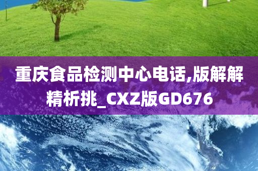 重庆食品检测中心电话,版解解精析挑_CXZ版GD676