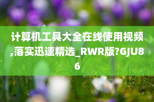 计算机工具大全在线使用视频,落实迅速精选_RWR版?GJU86