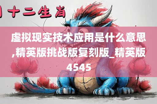 虚拟现实技术应用是什么意思,精英版挑战版复刻版_精英版4545