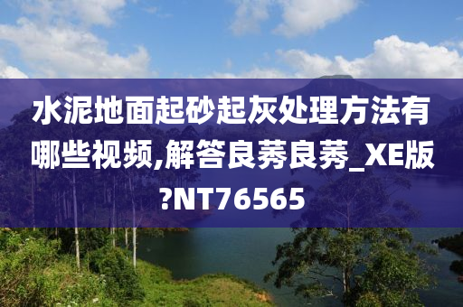 水泥地面起砂起灰处理方法有哪些视频,解答良莠良莠_XE版?NT76565