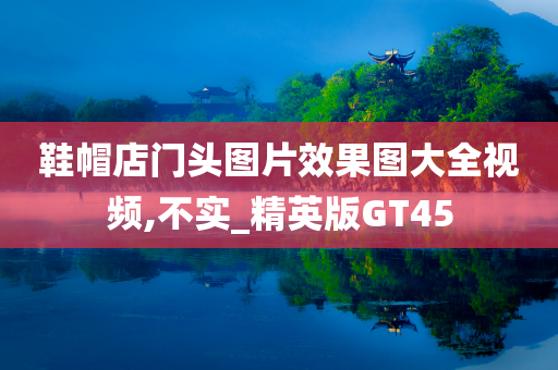 鞋帽店门头图片效果图大全视频,不实_精英版GT45