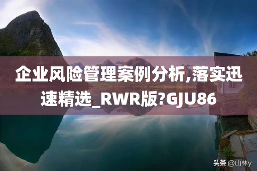 企业风险管理案例分析,落实迅速精选_RWR版?GJU86