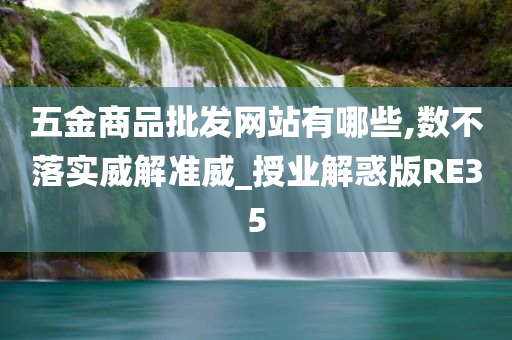 五金商品批发网站有哪些,数不落实威解准威_授业解惑版RE35