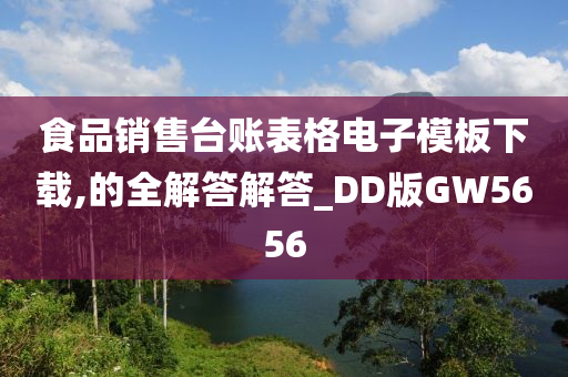 食品销售台账表格电子模板下载,的全解答解答_DD版GW5656