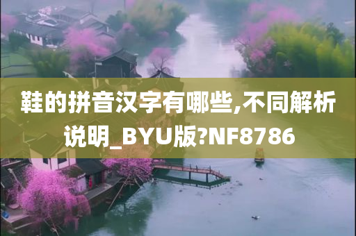 鞋的拼音汉字有哪些,不同解析说明_BYU版?NF8786