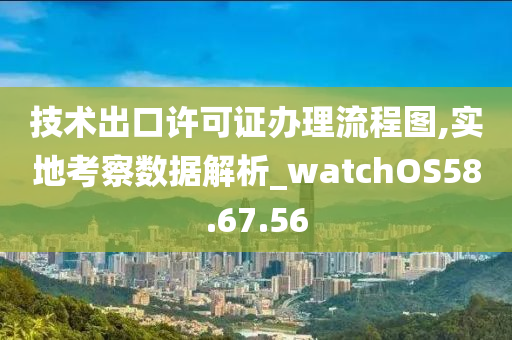 技术出口许可证办理流程图,实地考察数据解析_watchOS58.67.56