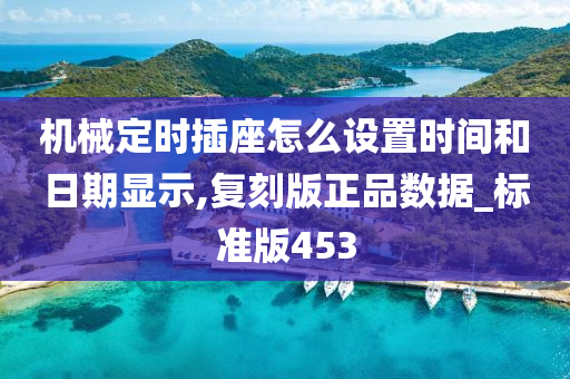 机械定时插座怎么设置时间和日期显示,复刻版正品数据_标准版453