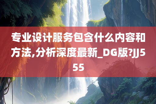 专业设计服务包含什么内容和方法,分析深度最新_DG版?JJ555