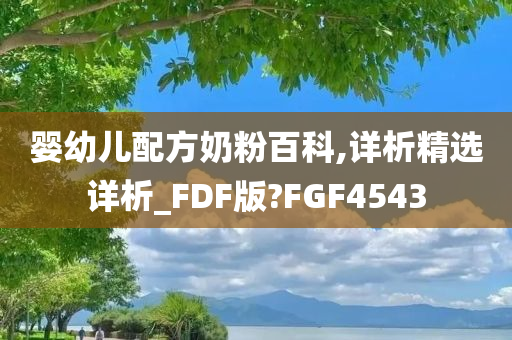 婴幼儿配方奶粉百科,详析精选详析_FDF版?FGF4543