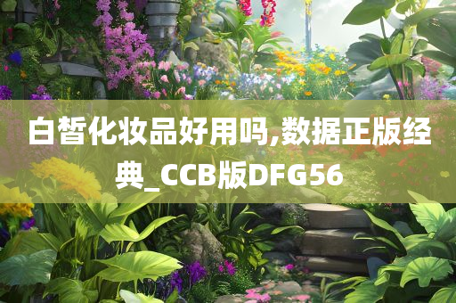 白皙化妆品好用吗,数据正版经典_CCB版DFG56