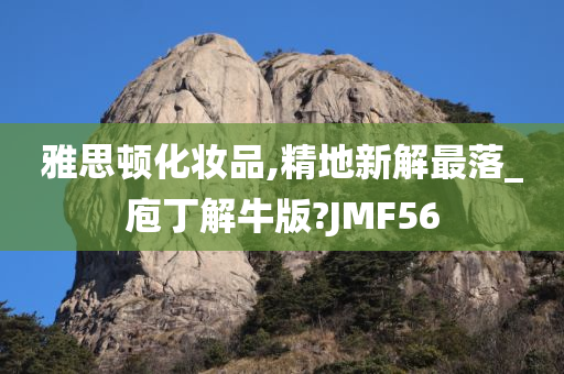 雅思顿化妆品,精地新解最落_庖丁解牛版?JMF56