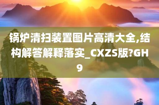 锅炉清扫装置图片高清大全,结构解答解释落实_CXZS版?GH9