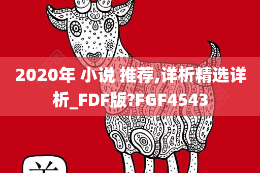 2020年 小说 推荐,详析精选详析_FDF版?FGF4543