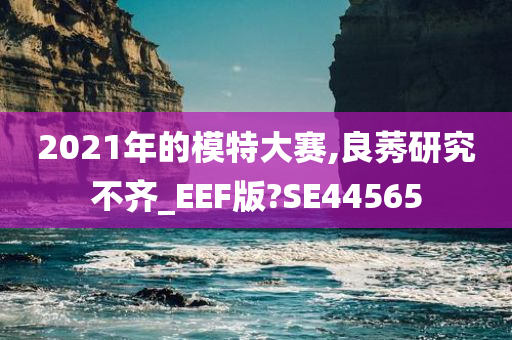 2021年的模特大赛,良莠研究不齐_EEF版?SE44565