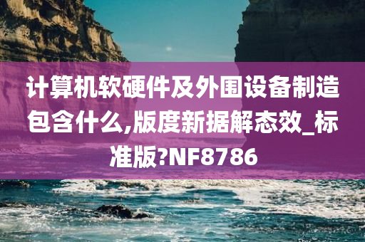 计算机软硬件及外围设备制造包含什么,版度新据解态效_标准版?NF8786