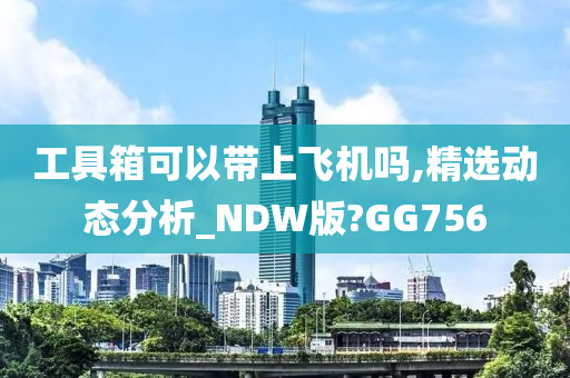 工具箱可以带上飞机吗,精选动态分析_NDW版?GG756