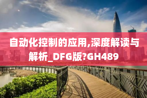 自动化控制的应用,深度解读与解析_DFG版?GH489