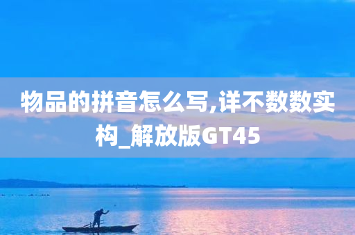 物品的拼音怎么写,详不数数实构_解放版GT45