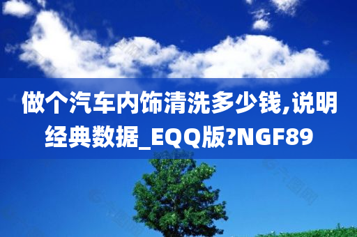 做个汽车内饰清洗多少钱,说明经典数据_EQQ版?NGF89