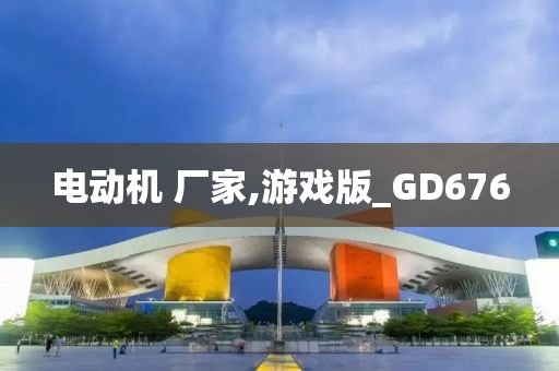 电动机 厂家,游戏版_GD676