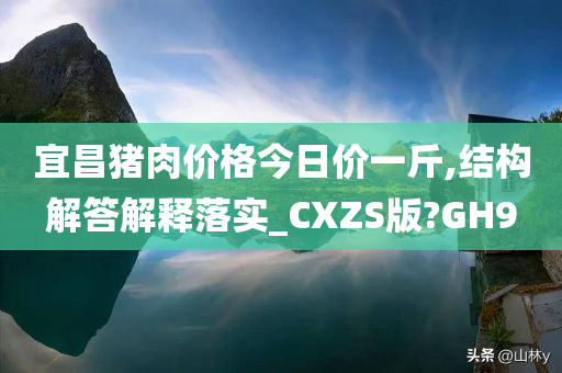 宜昌猪肉价格今日价一斤,结构解答解释落实_CXZS版?GH9