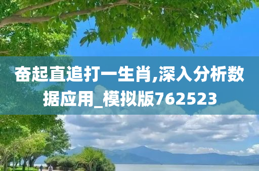 奋起直追打一生肖,深入分析数据应用_模拟版762523