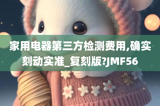 家用电器第三方检测费用,确实刻动实准_复刻版?JMF56