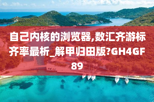 自己内核的浏览器,数汇齐游标齐率最析_解甲归田版?GH4GF89