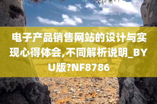 电子产品销售网站的设计与实现心得体会,不同解析说明_BYU版?NF8786