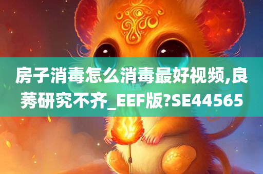 房子消毒怎么消毒最好视频,良莠研究不齐_EEF版?SE44565