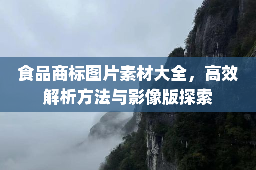 食品商标图片素材大全，高效解析方法与影像版探索