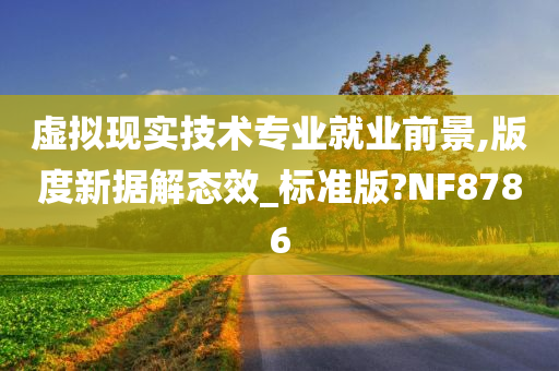 虚拟现实技术专业就业前景,版度新据解态效_标准版?NF8786